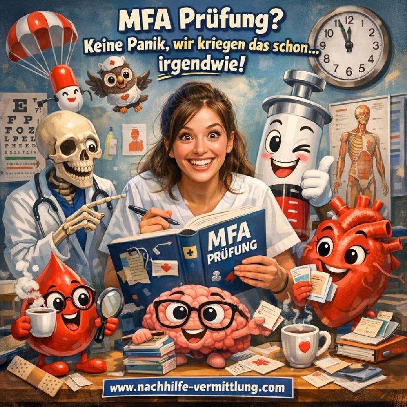 Nachhilfe Medizin, Medizinische Fachangestellte, MFA Ratingen