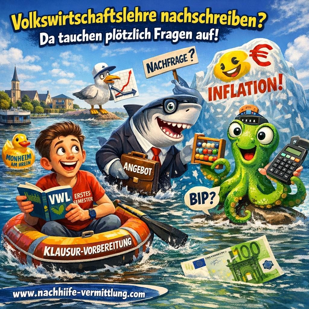 Nachhilfe VWL, Volkswirtschaftslehre, Economics, General Management Monheim Am Rhein